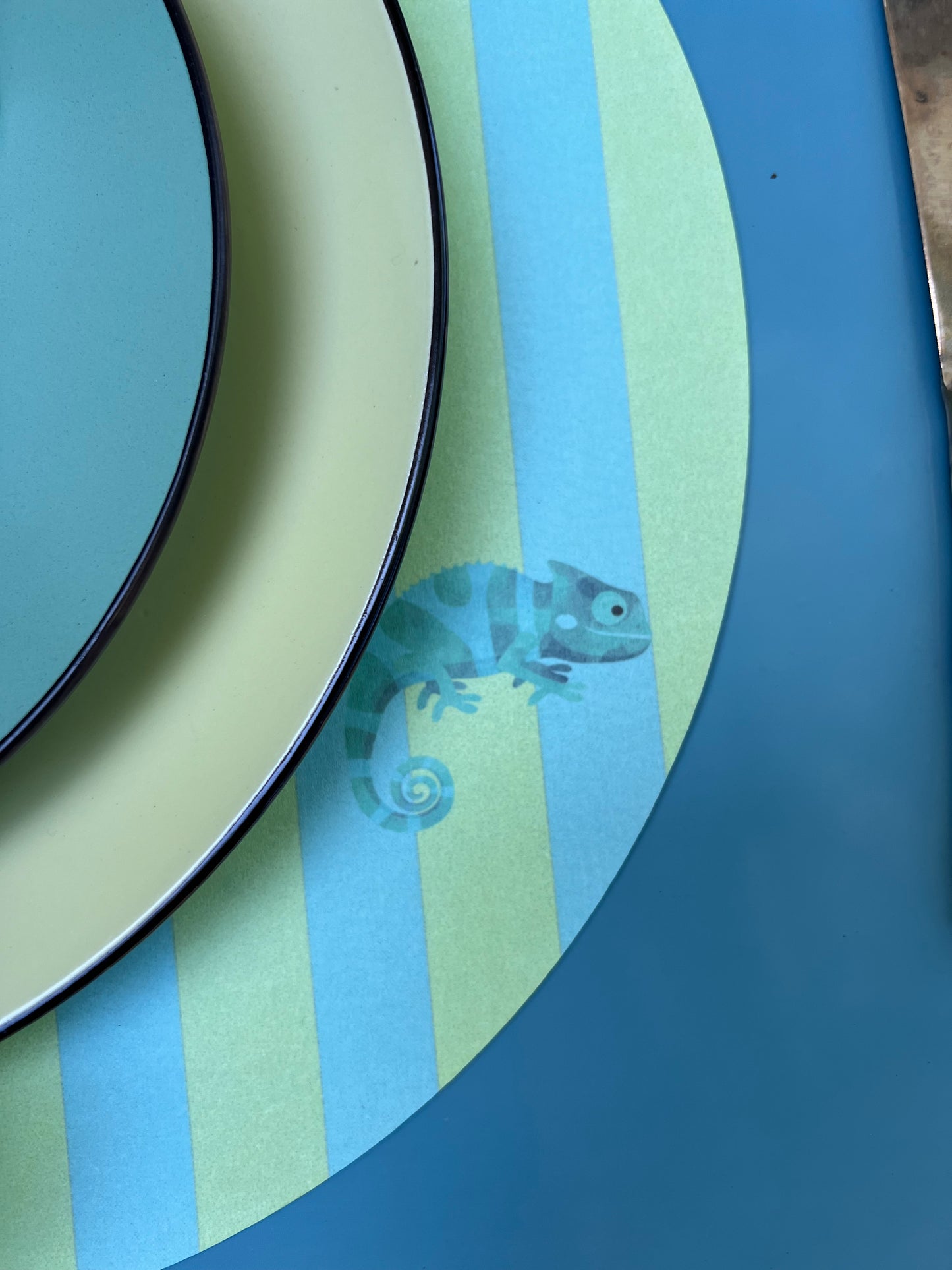 Peekaboo camaleonte lime