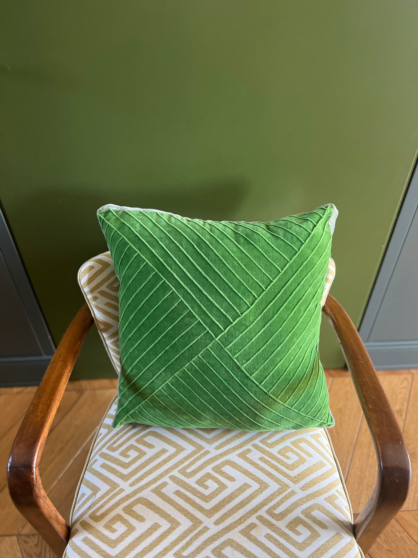 Checks & stripes” - verde e salvia