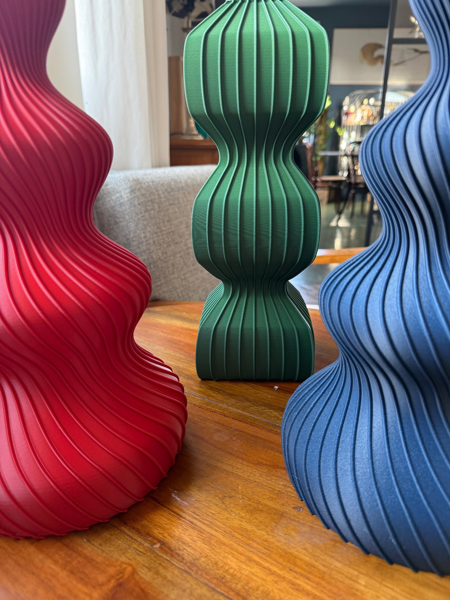 Lampada "Squadro" - misura medium colore oliva