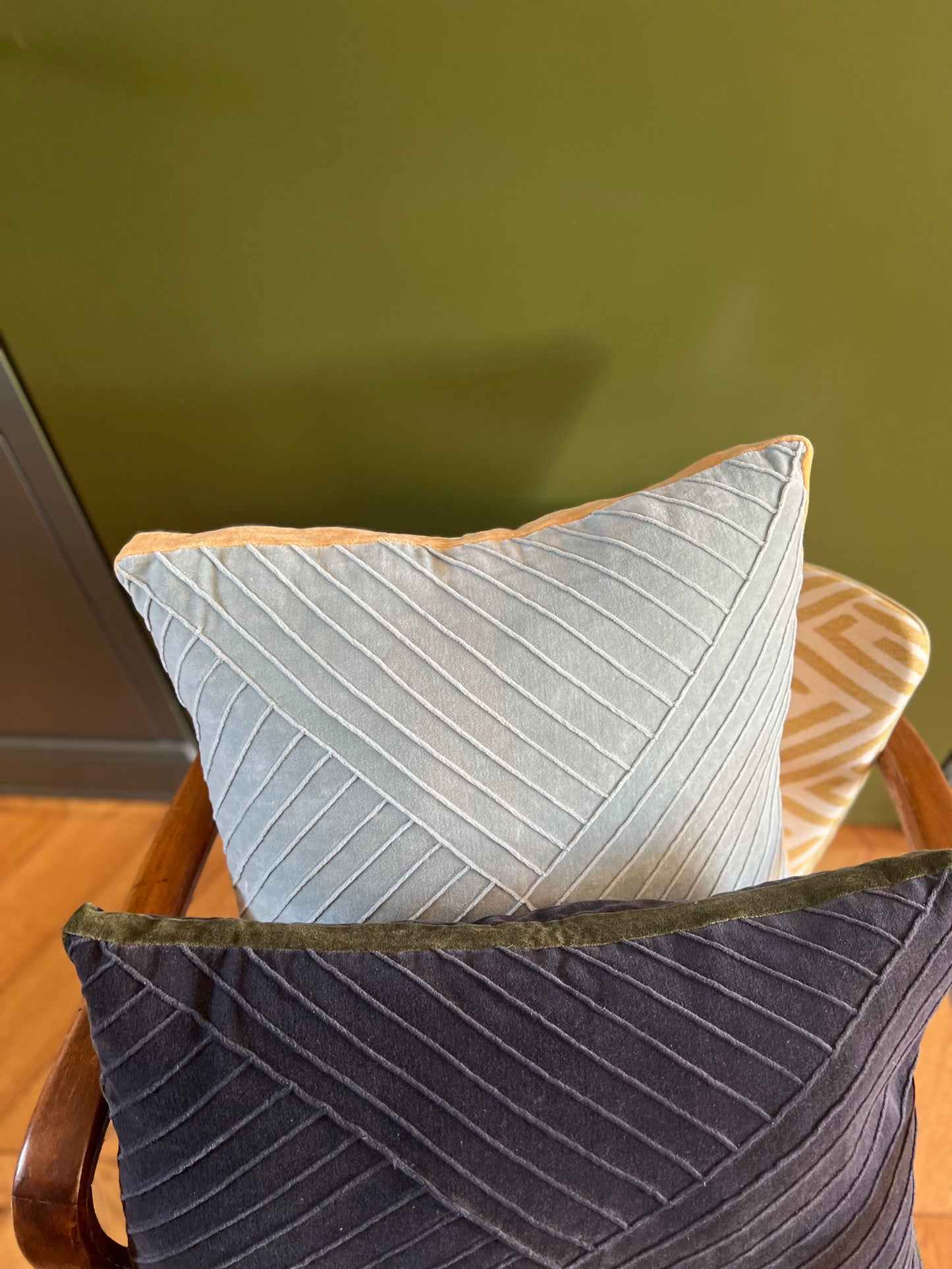 “Checks & stripes” - polvere e crema