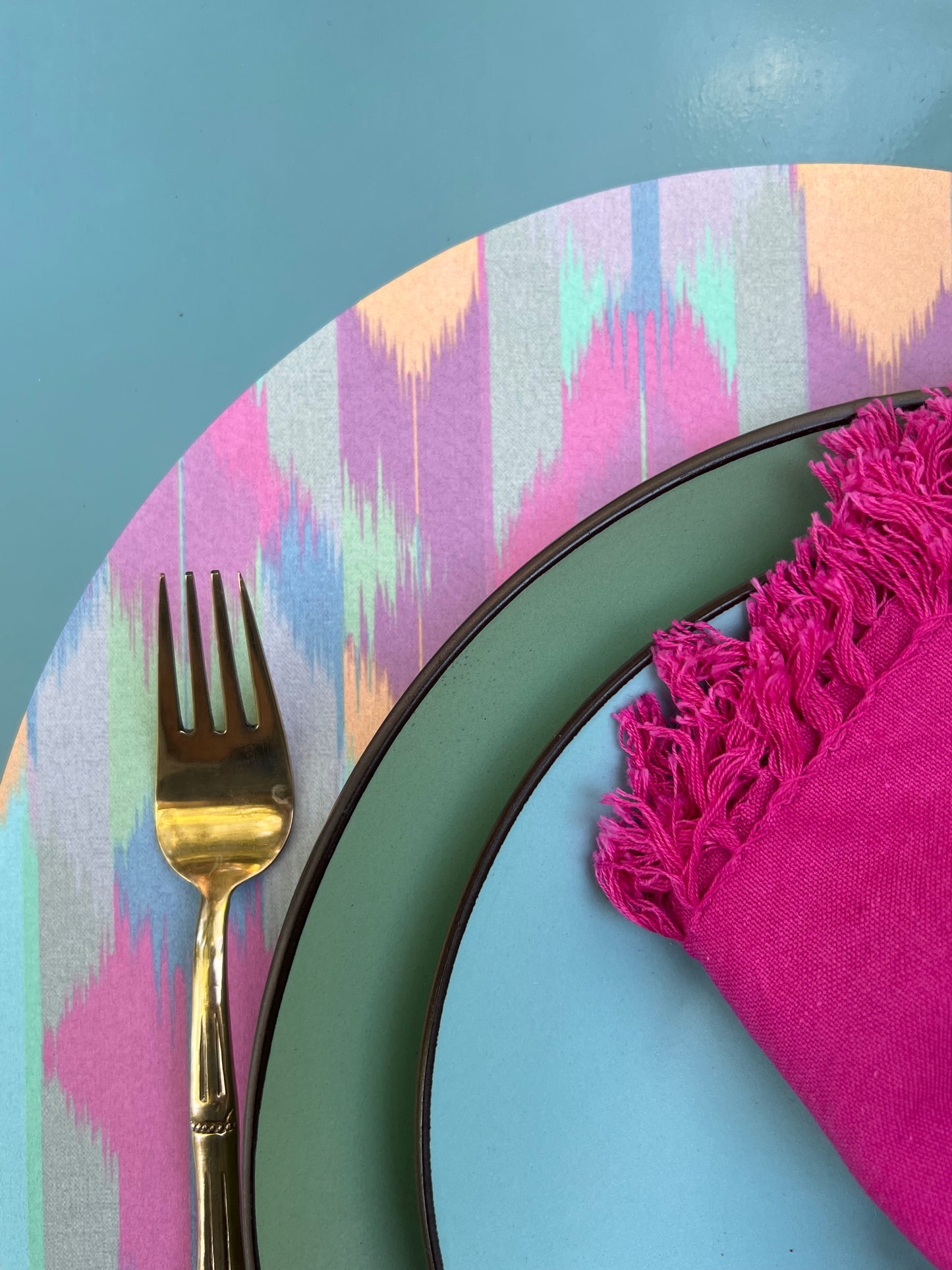 Ikat rainbow