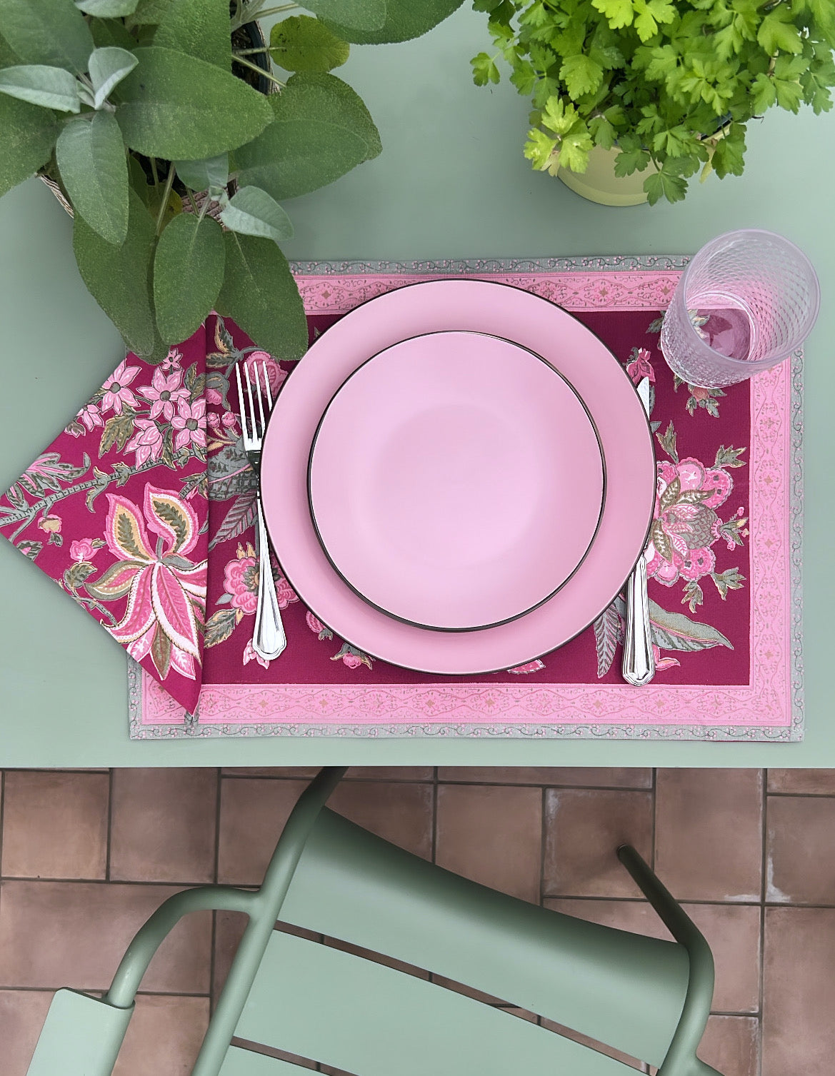 Collezione Indira: variante magenta