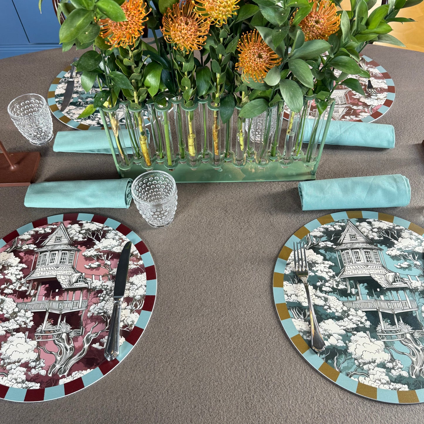 Collezione “La pagoda” - ciliegia e carta da zucchero