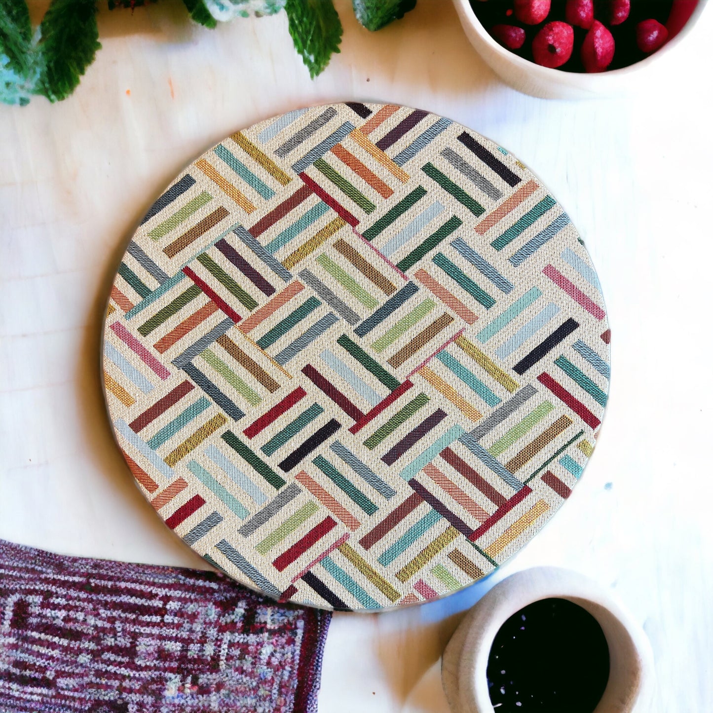 Placemat gobelin geometrico