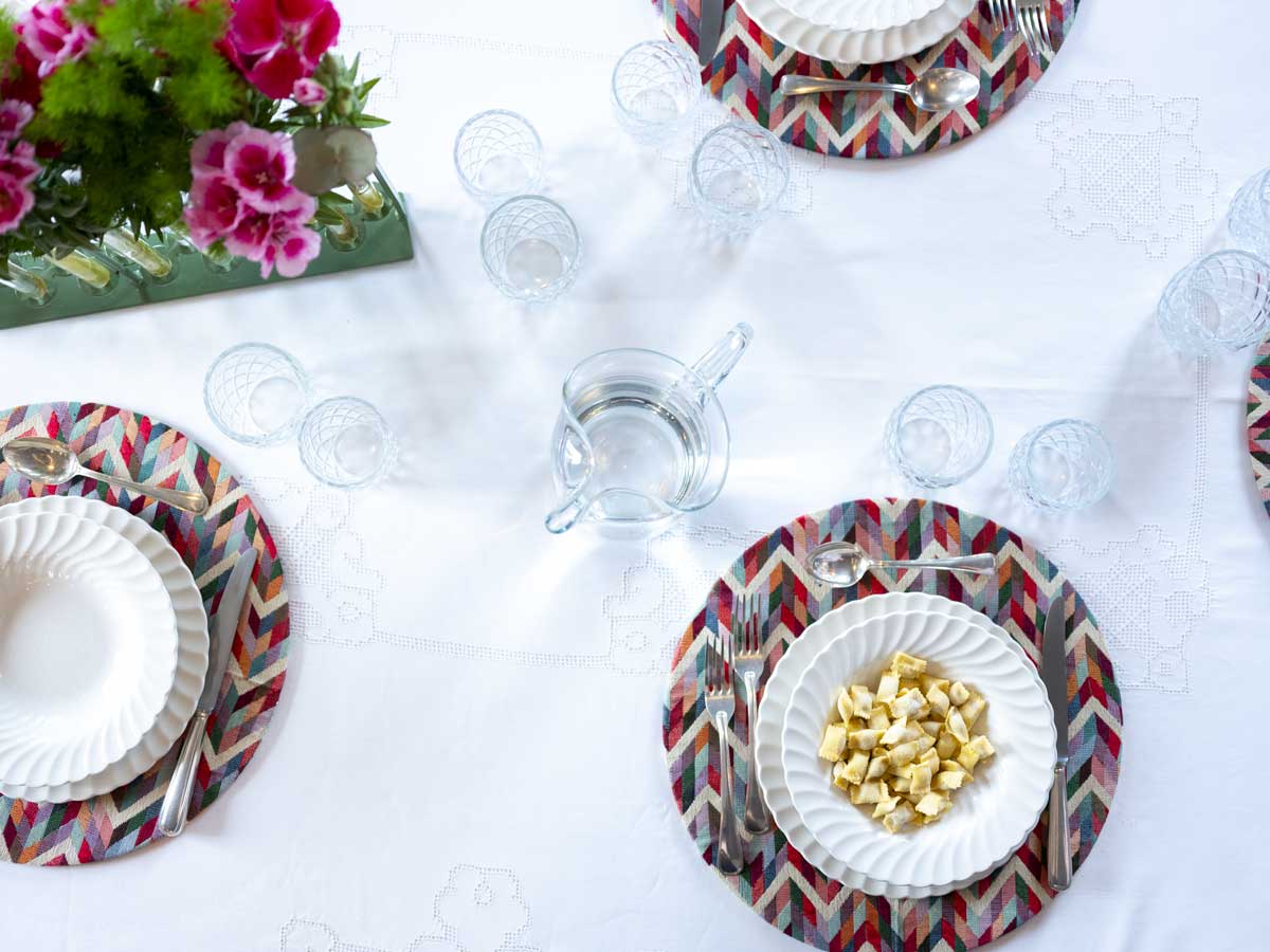 Placemat gobelin geometrico