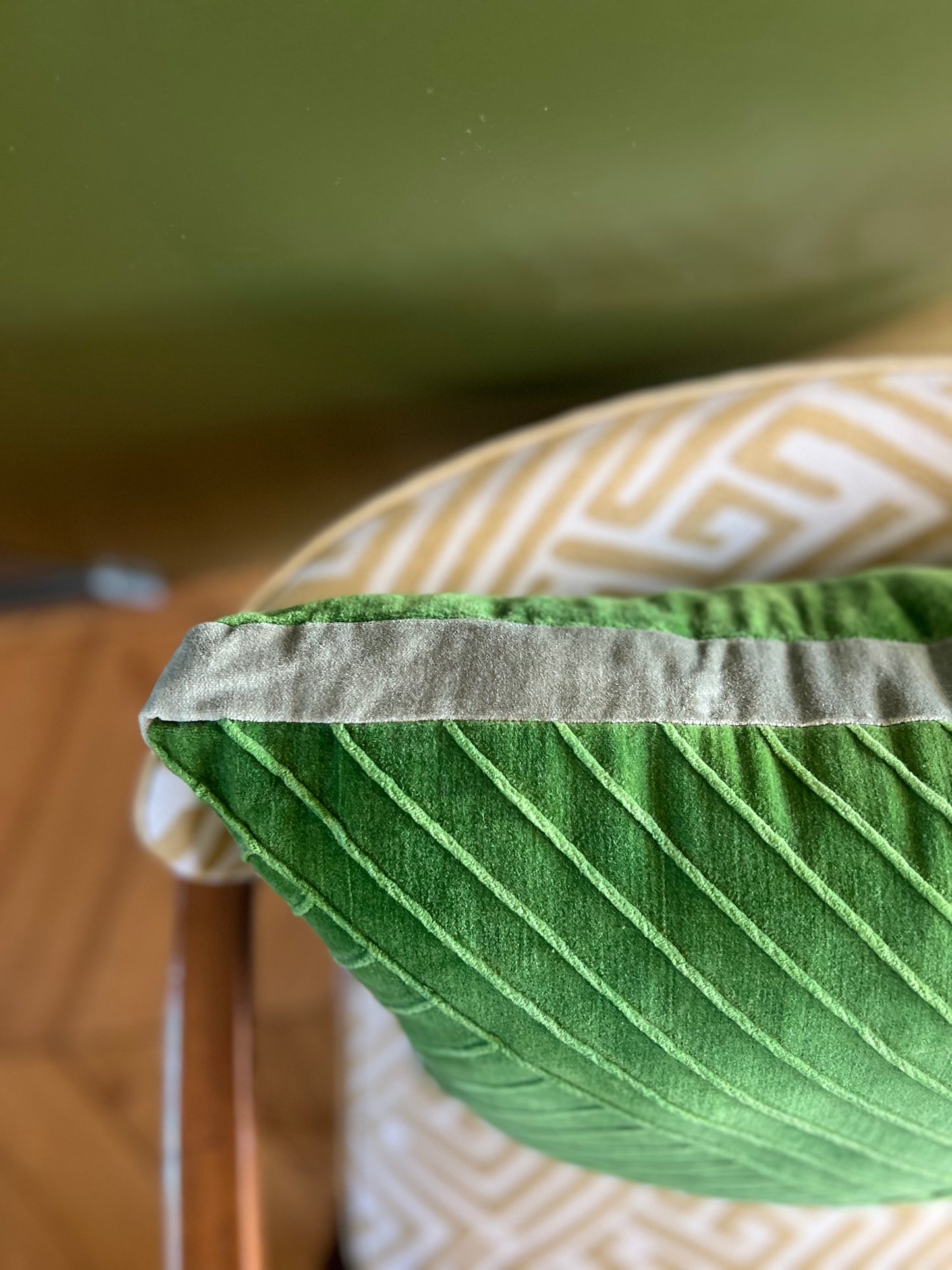 Checks & stripes” - verde e salvia