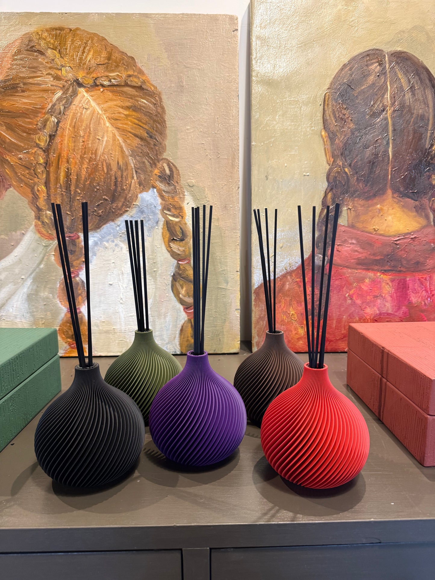 Dèco - collezione di porta profumi  - nero