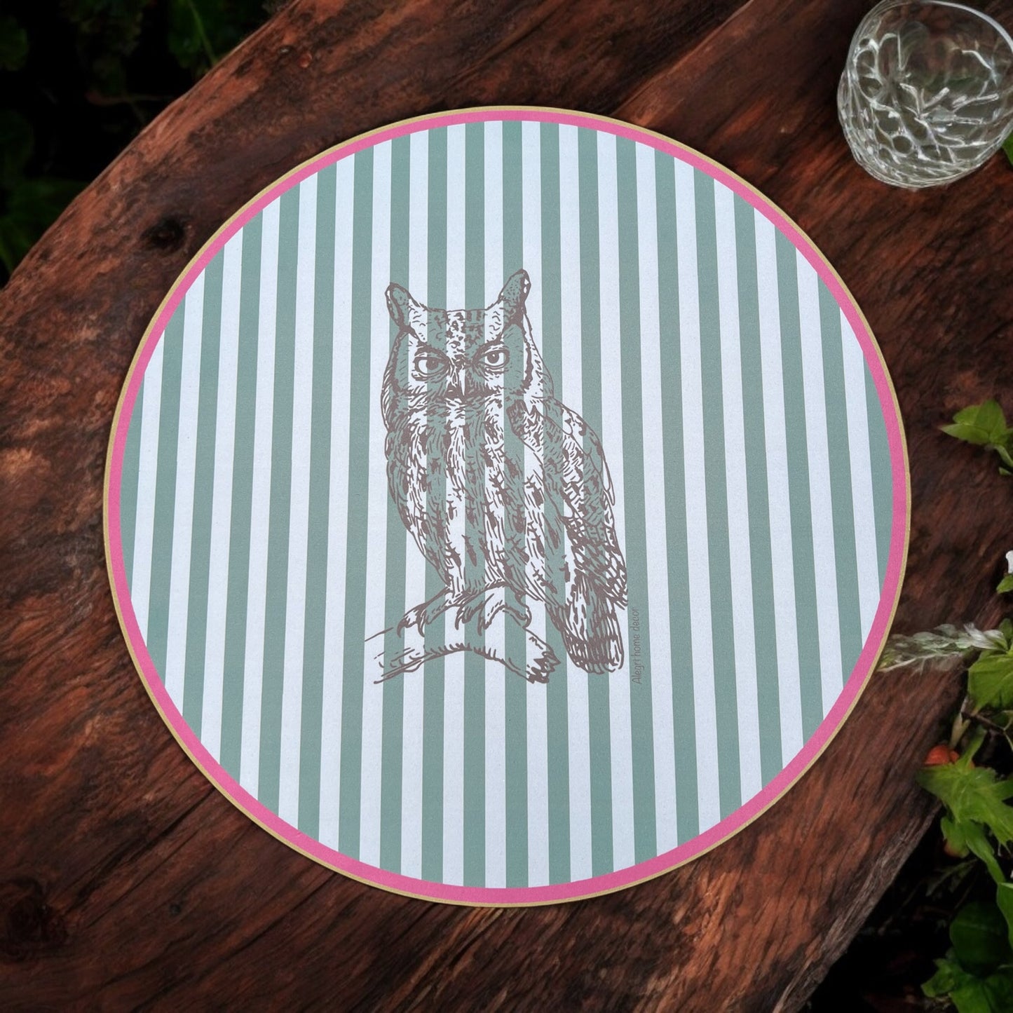 Placemat bosco - gufo