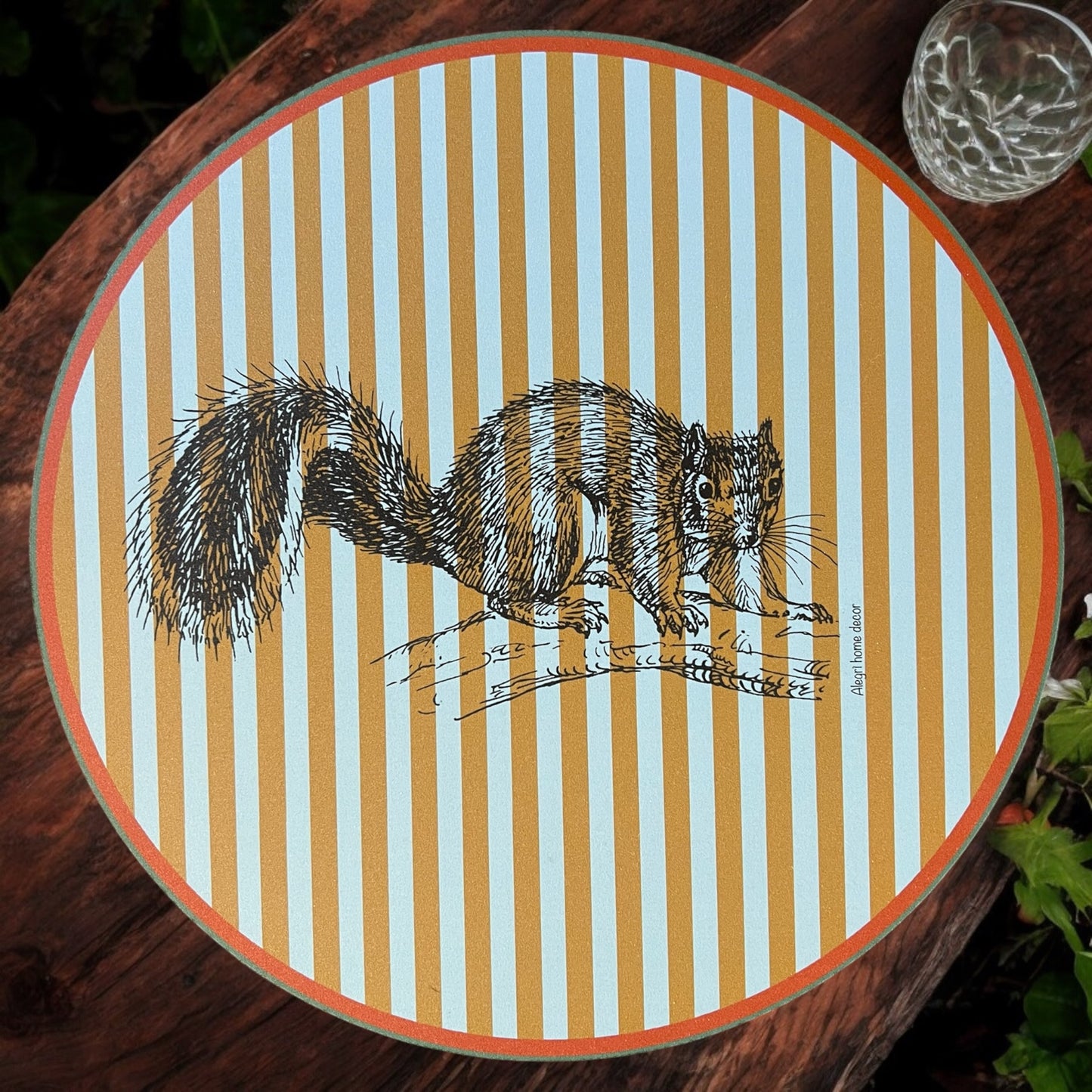 Placemat bosco - scoiattolo