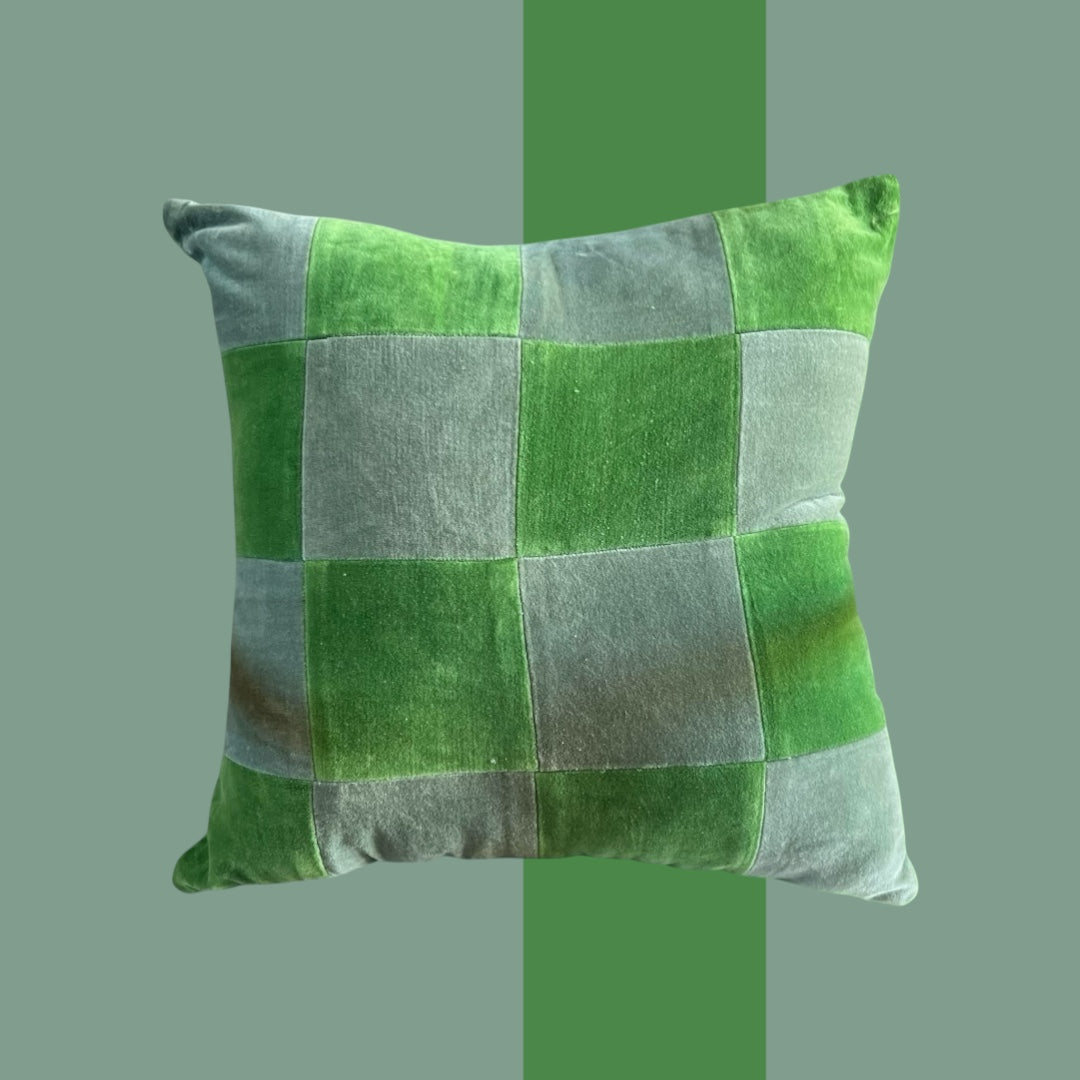 “Checks & stripes” - verde e salvia