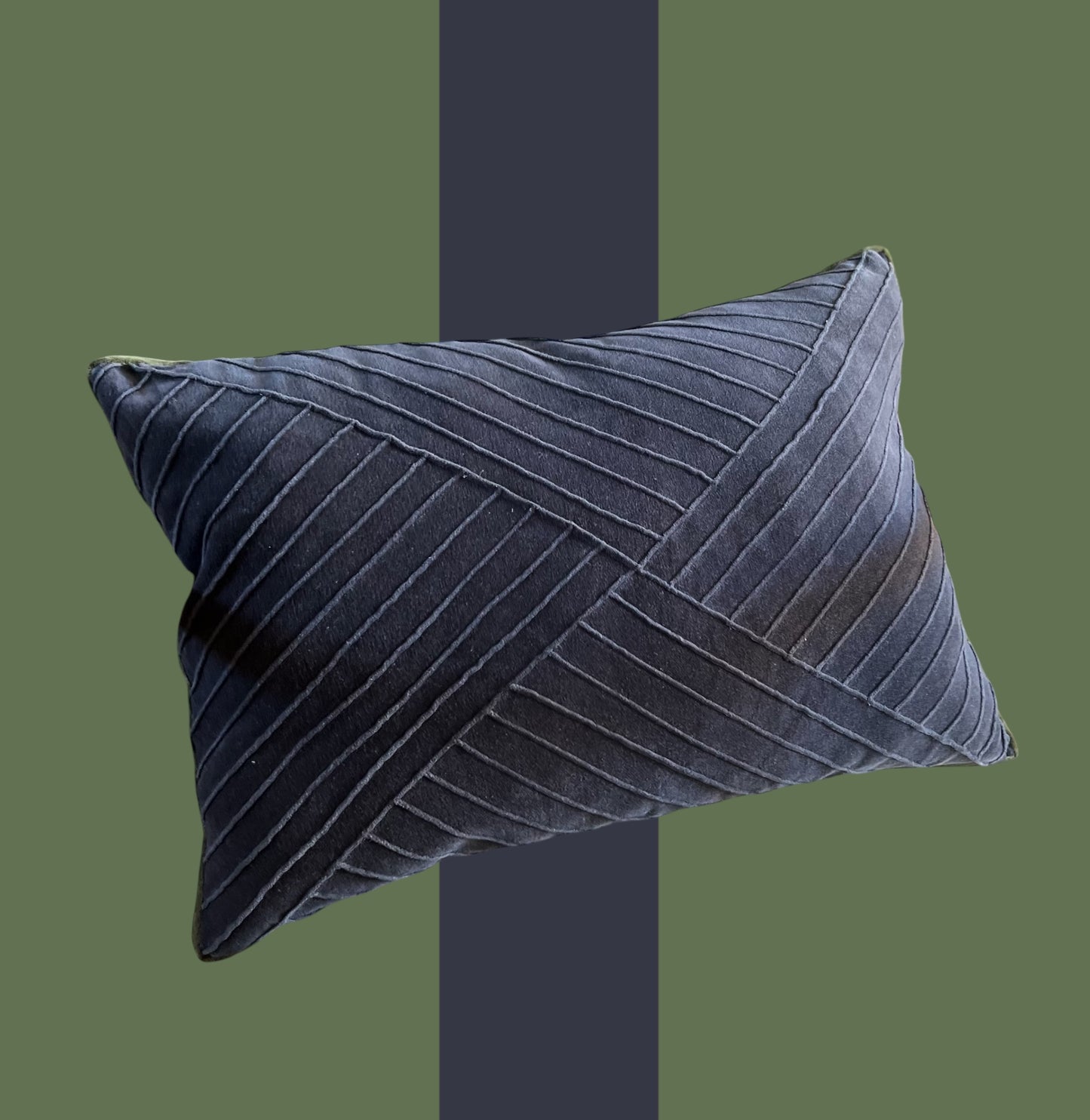 “Checks & stripes” - grigio e militare