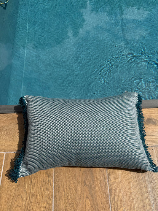 Cuscino outdoor petrolio