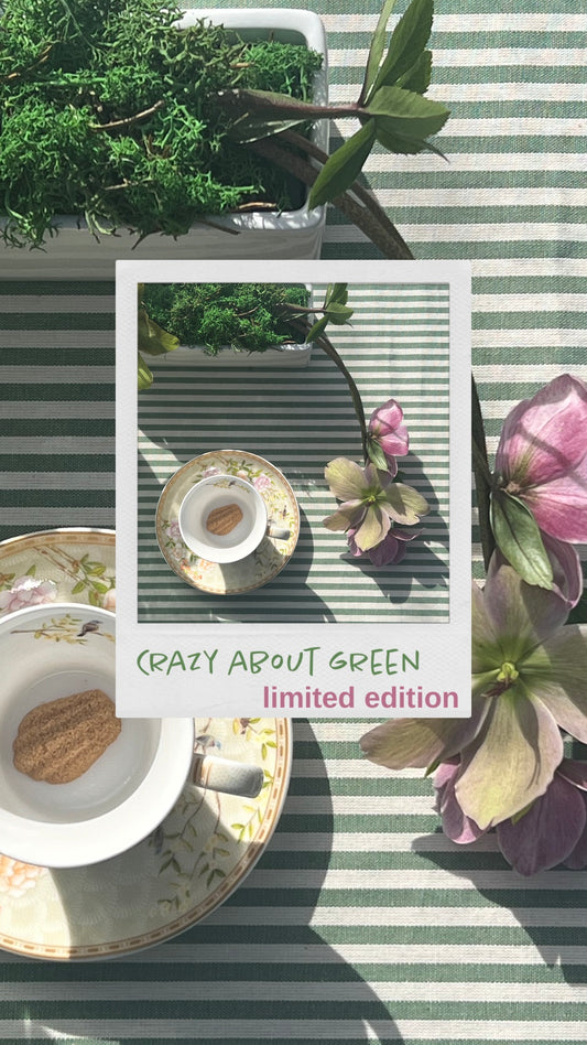 In love with stripes: crazy about green - limited edition