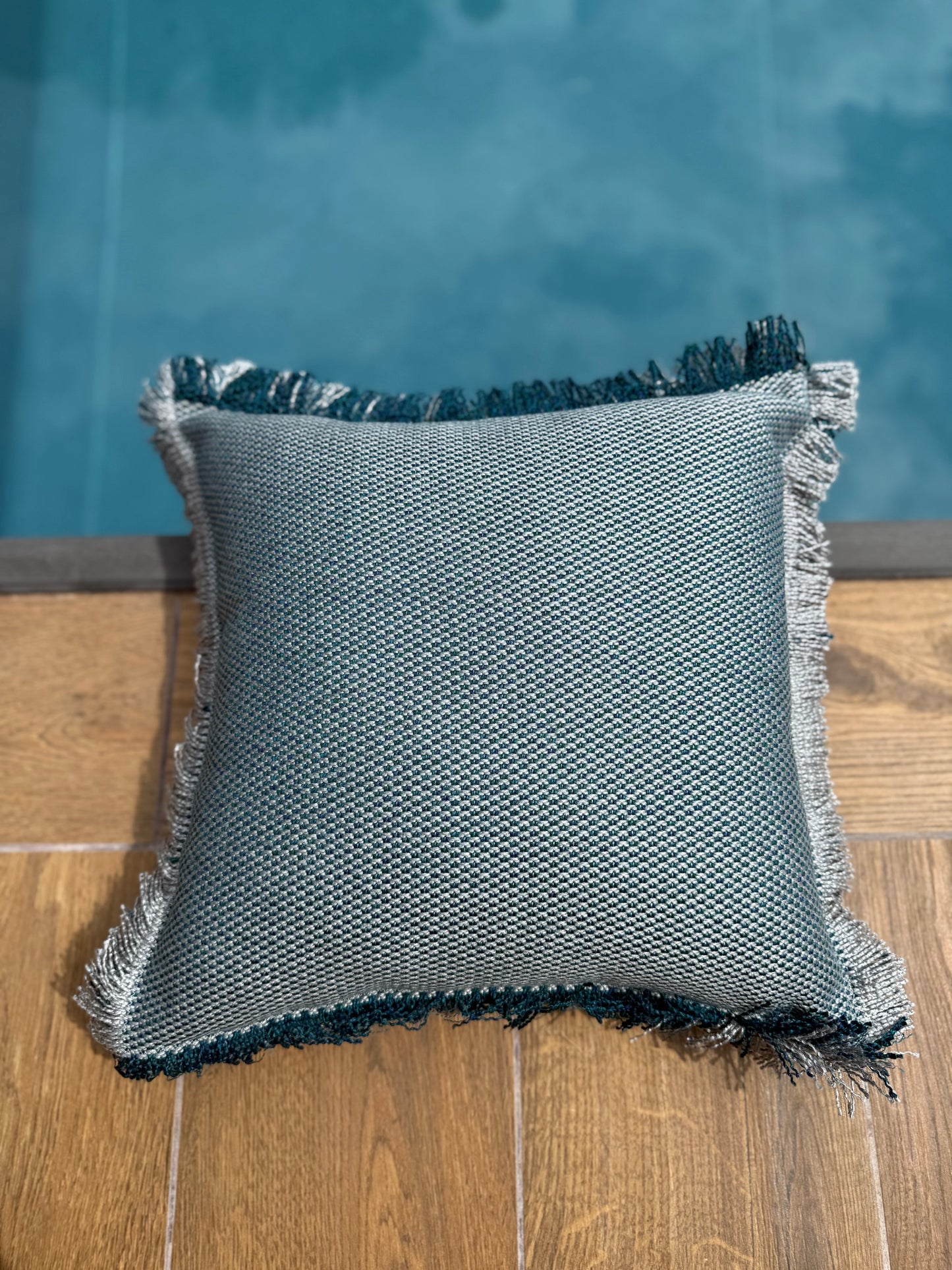 Cuscino outdoor petrolio