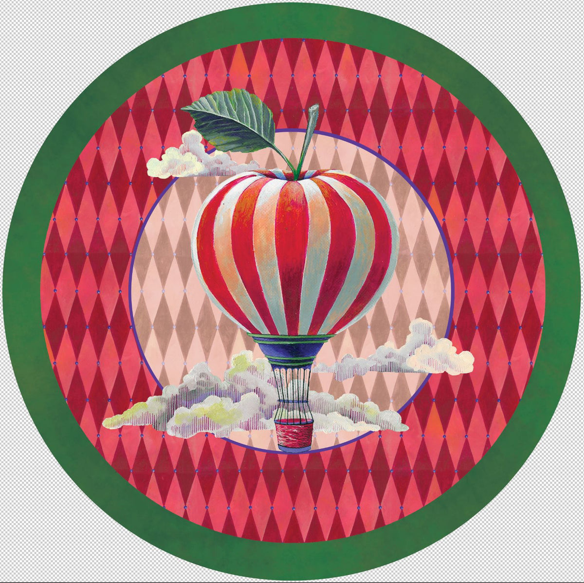 Collezione Circus - mela mongolfiera