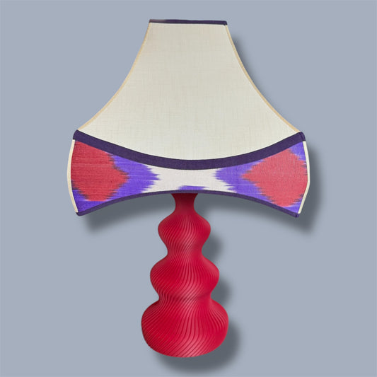 Lampada "Bolle" - misura medium colore fragola