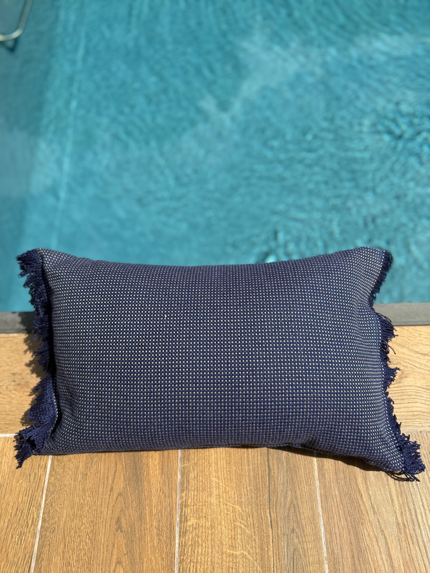 Cuscino outdoor blu