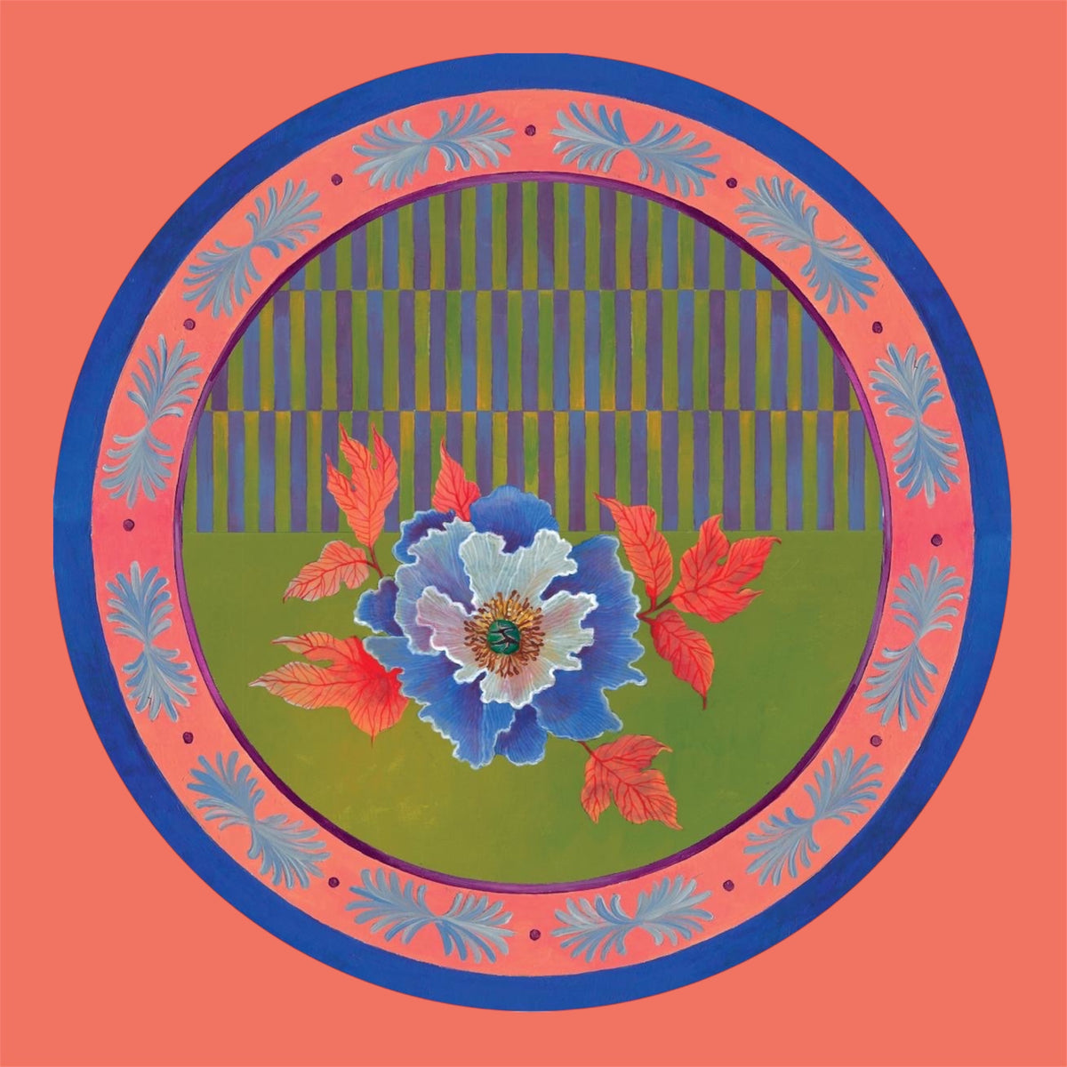 Collezione Aki icon- peonia