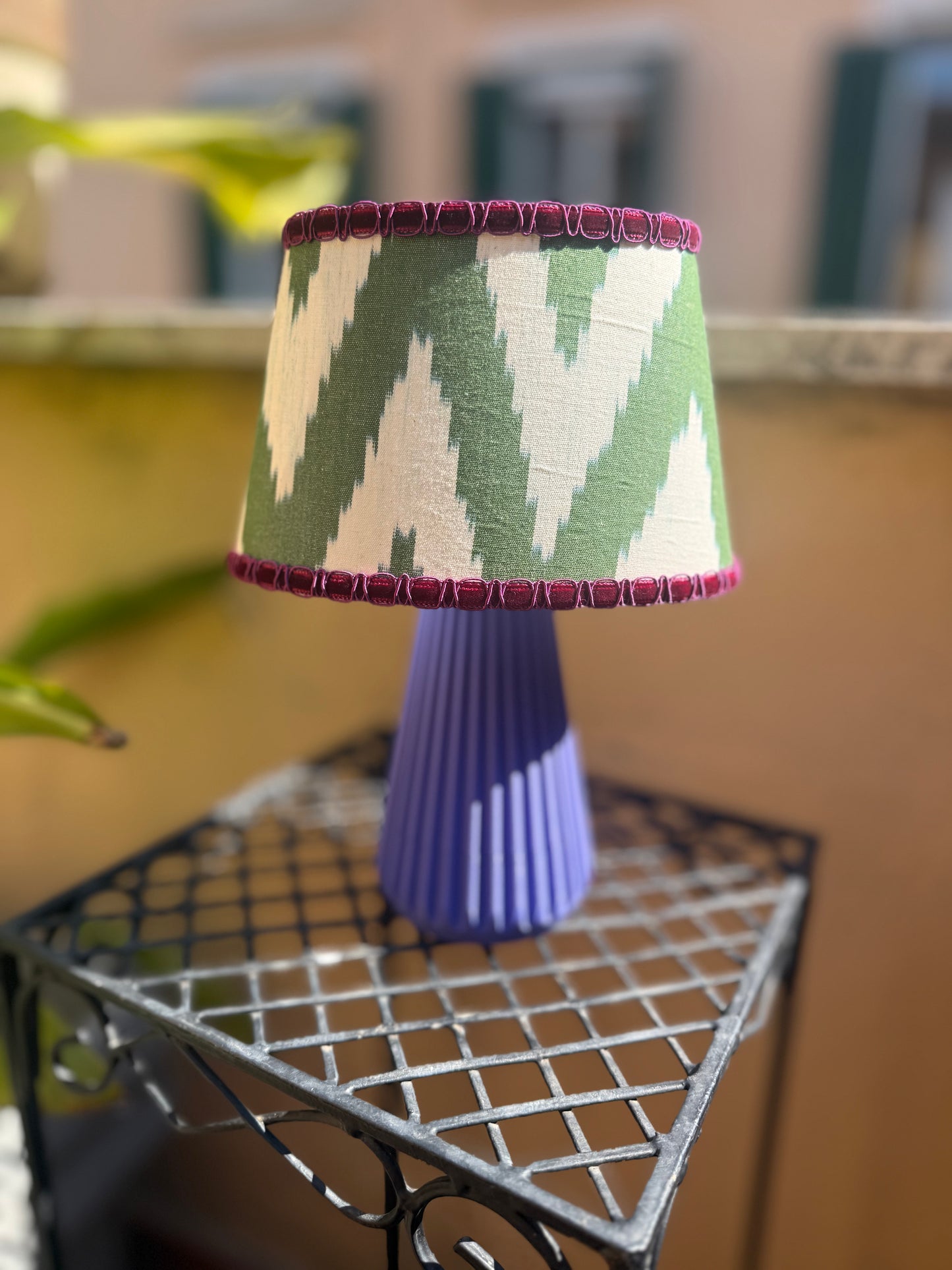 Lampada "Le Mini" viola - senza fili