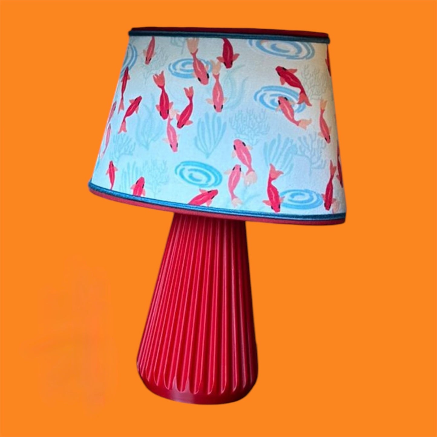 Lampada "Le Mini" rosso fragola