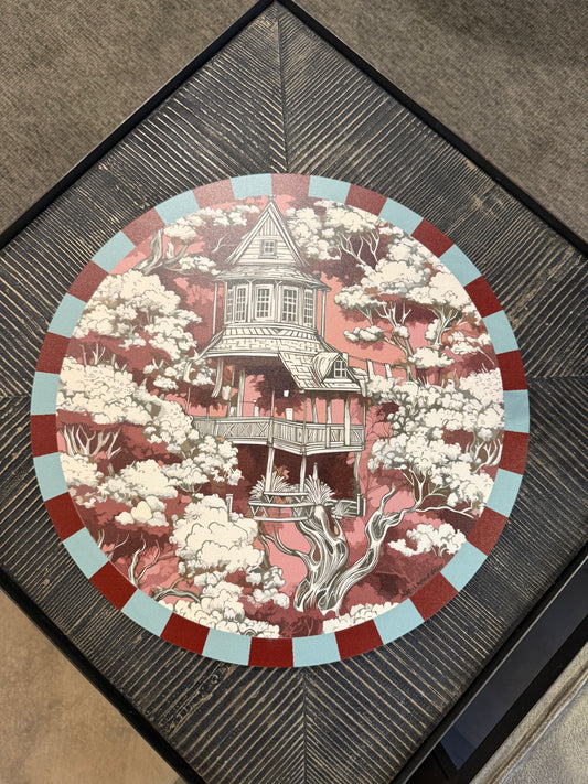 Placemat “la pagoda sull’albero” - ciliegia e carta da zucchero