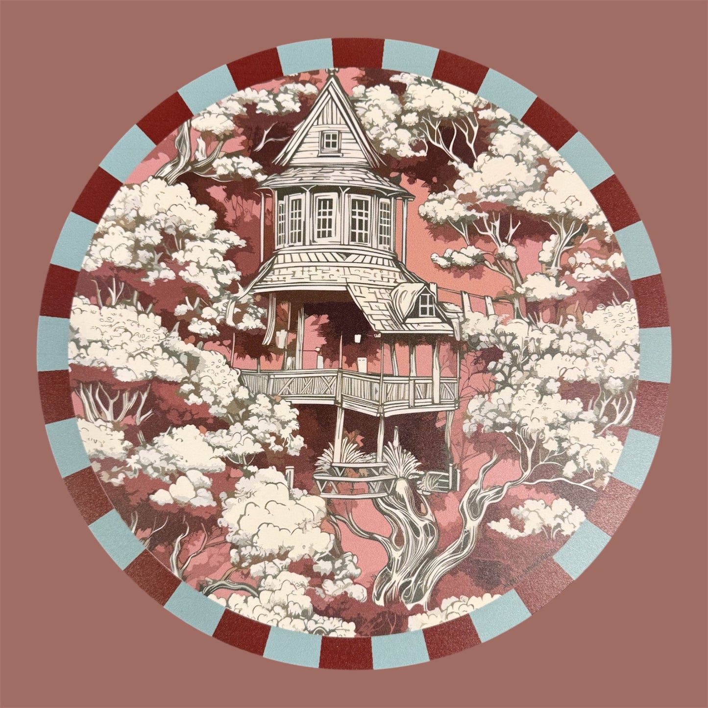 Collezione Pagoda - ciliegia e carta da zucchero